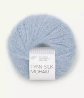 TYNN SILK MOHAIR  5812 Brunnera Blue