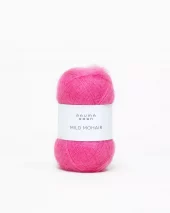 MILD MOHAIR  32 Skarp rosa