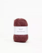 MILD MOHAIR  36 Støvet plomme