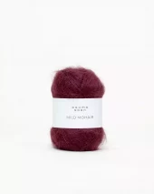 MILD MOHAIR  39 Mørk burgunder