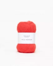MILD MOHAIR  42 Skarp rød