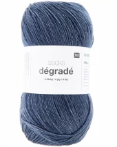 DÉGRADÉ Socks 4-ply  003 Navy blue