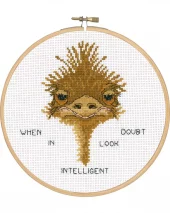 WHEN IN DOUBT.. Bilde Ø18 cm