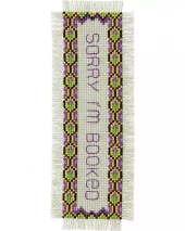 SORRY I'M BOOKED Bokmerke 7x22 cm