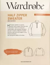 Half Zipper Sweater Str. 30-54 WBM