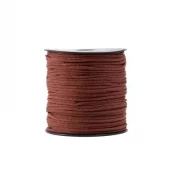 HEKLETRÅD Mini 3 mm  025 Brun 100m