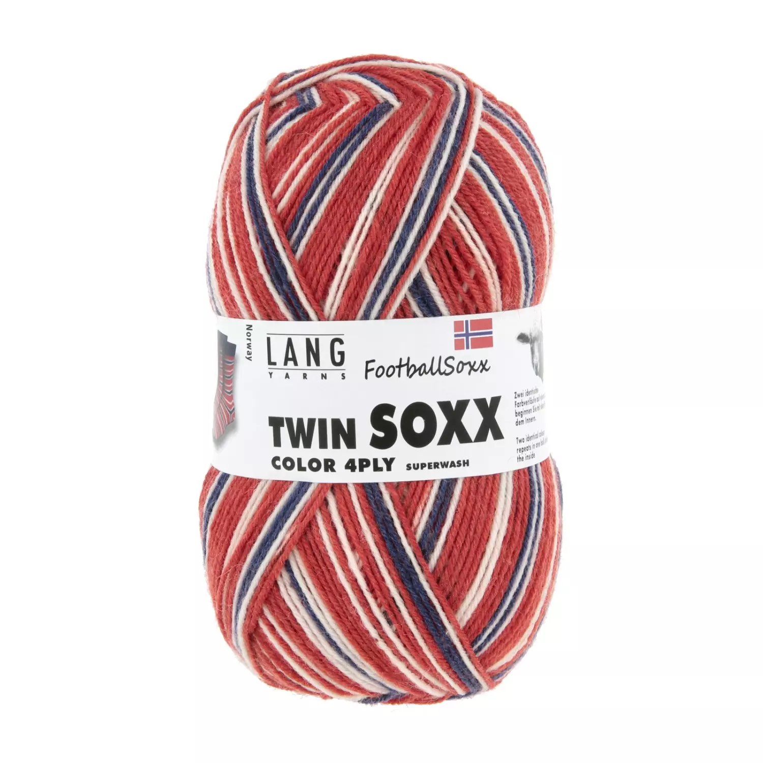 TWIN SOXX Color 4-fach 600 Red/Blue/White