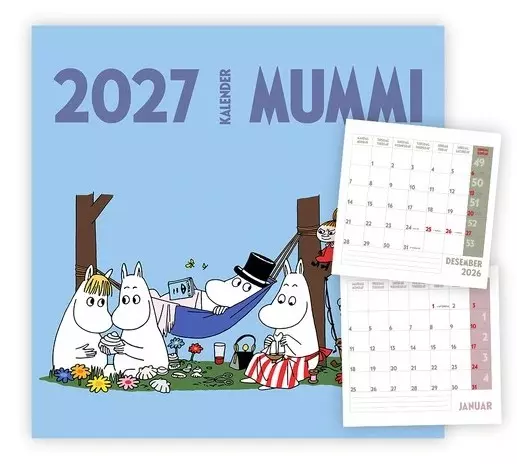 PLATEKALENDER 2027 Mummi