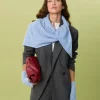 Miu Pointelle Shawl 2607-3 SG