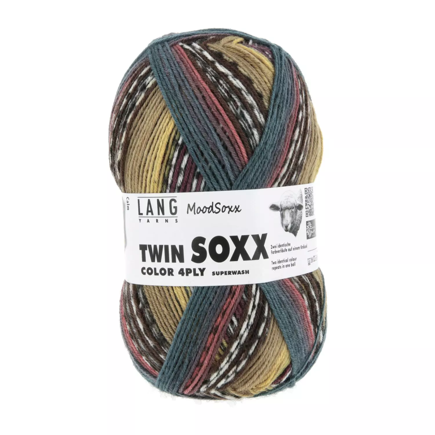 TWIN SOXX Color 4-fach 586 Calm
