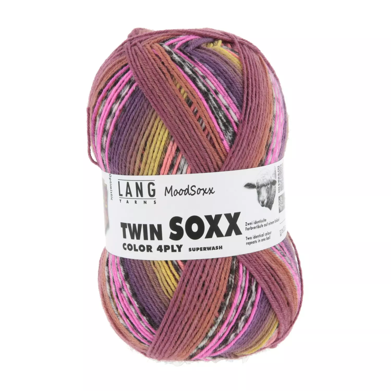 TWIN SOXX Color 4-fach 588 Optimistic