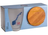 KRUS frostet glass m/coaster Norge