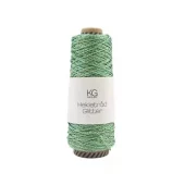 HEKLETRÅD Glitter 1,5 mm Sjøgrønn