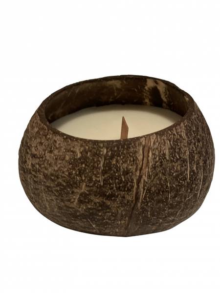 Coconut Candle with sense of natural coconut 30 hours burnin