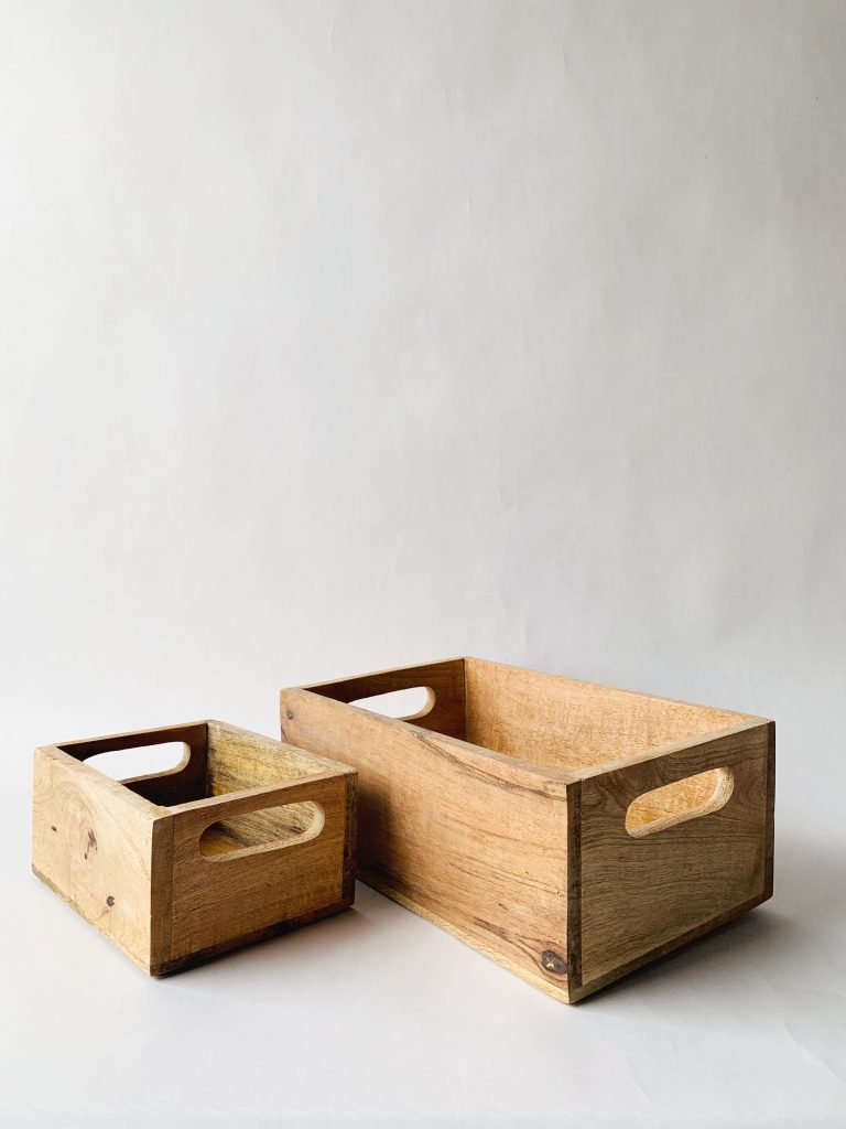 Trekasse 13x17x8 Cm Natur
