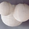 Lampeskjerm Rund M Linstoff D:50cm