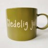 Trend Design Krus Med Tekst «Gledelig Jul» Grønn