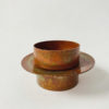 Lysholder metall 4x7x3,5 cm rust