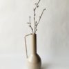 Metallvase M Hank H 25 Cm Sand