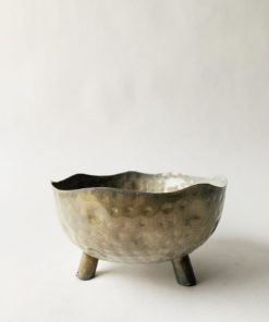 Metallfat På Ben 19×10,5 Sand