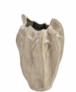 BRIGITTE Vase D25 H39 cm beige