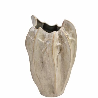 BRIGITTE Vase D25 H39 cm beige