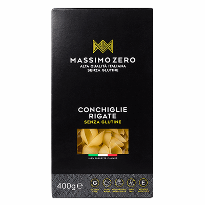 Massimo Zero Glutenfri Conchiglie rigate 400 g