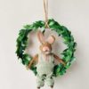 Heng Herr Hare I Krans H 17 Cm
