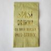 Serviett Bukser Med Strikk 33×40 Cm Lys Grønn
