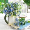Napkin Lunsj Forget Me Not