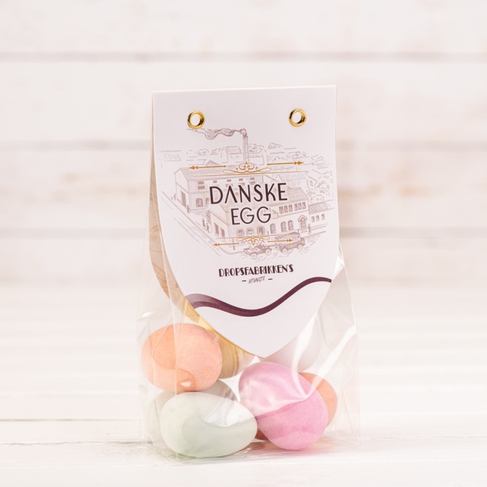 Danske Egg 100 gram klossbunnpose