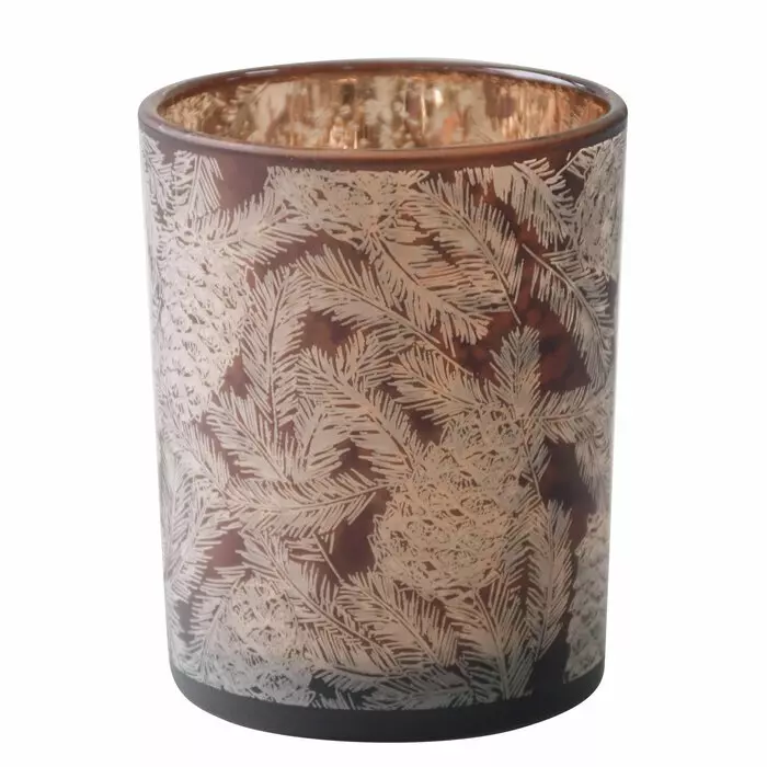 HOLMEN Pinje Telysholder brun 10x12,5