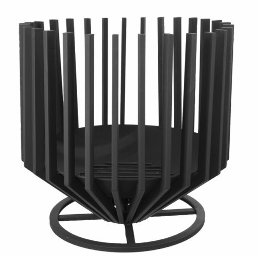 GUS DESIGN Eldstad, matt svart 60x60cm