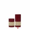 Edelweiss Kubbelys 100% Stearin 7x15 Wine Red NY