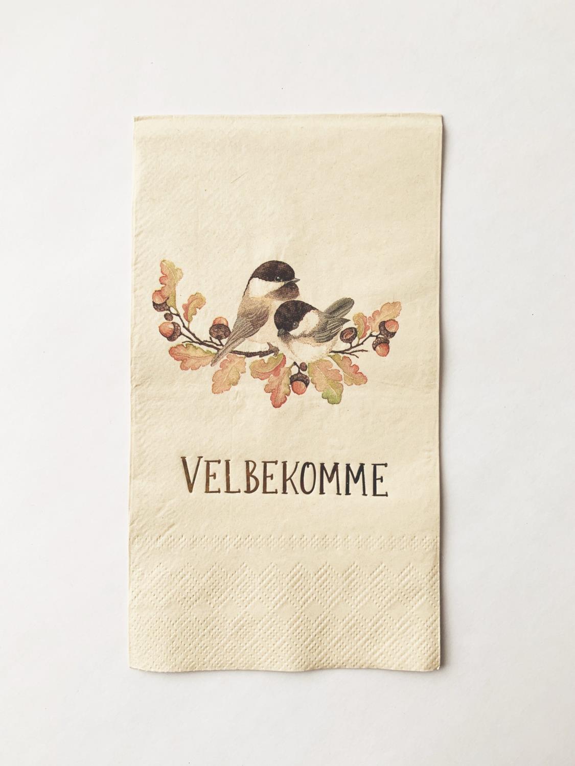 Trend Design Bambus Serviett m/ Tekst 33 x 44