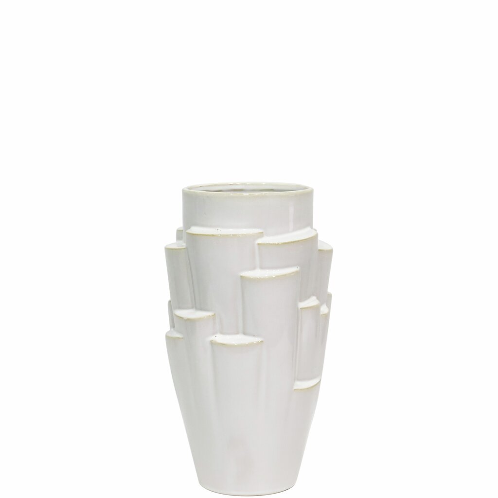 Edelweiss - LENA Vase D19,5 H33,5 cm white