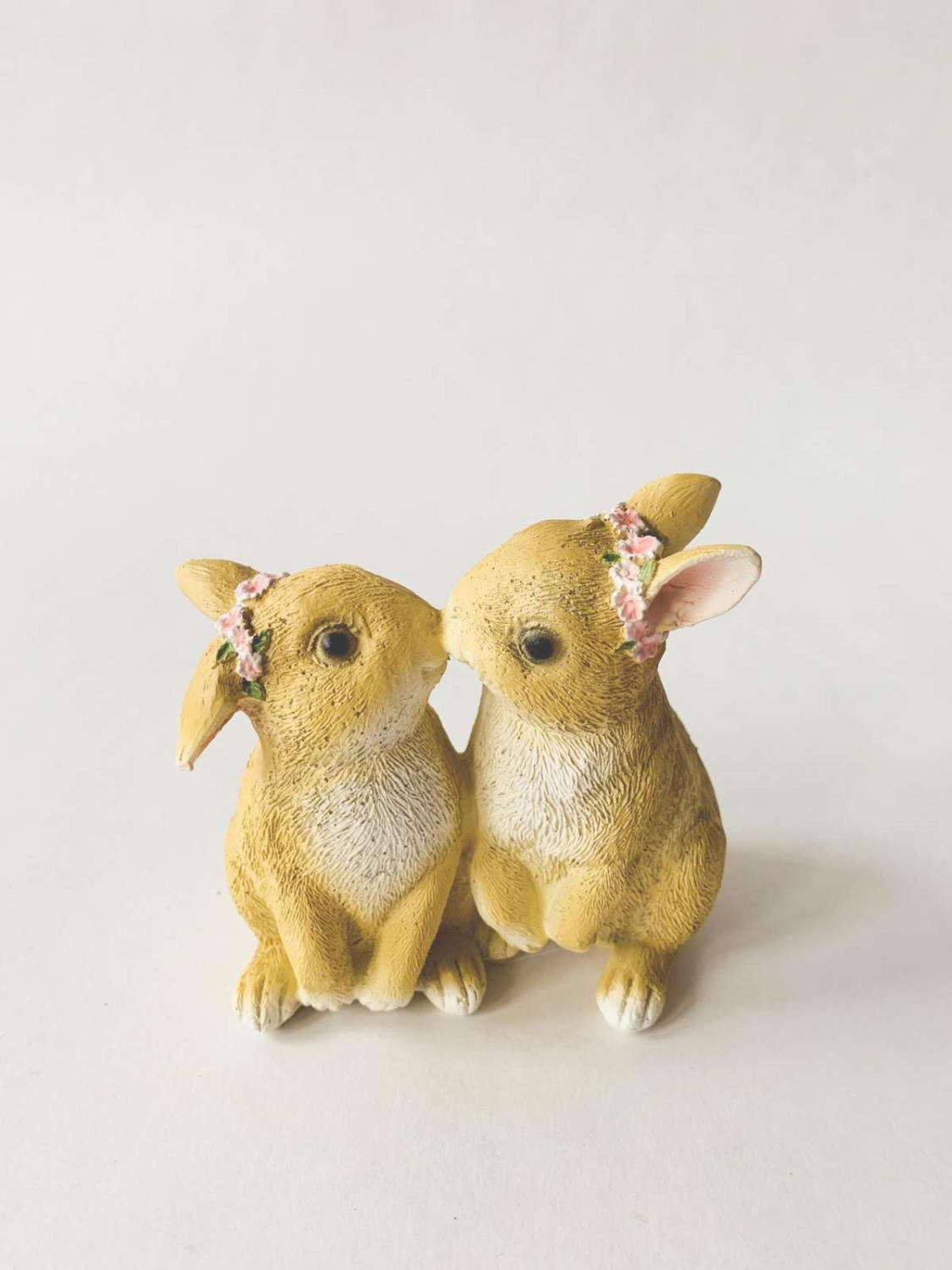 Trend Design Kaniner som kysser
