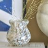 Bloomingville Jazmine Vase, Gull - Resirkulert Glass