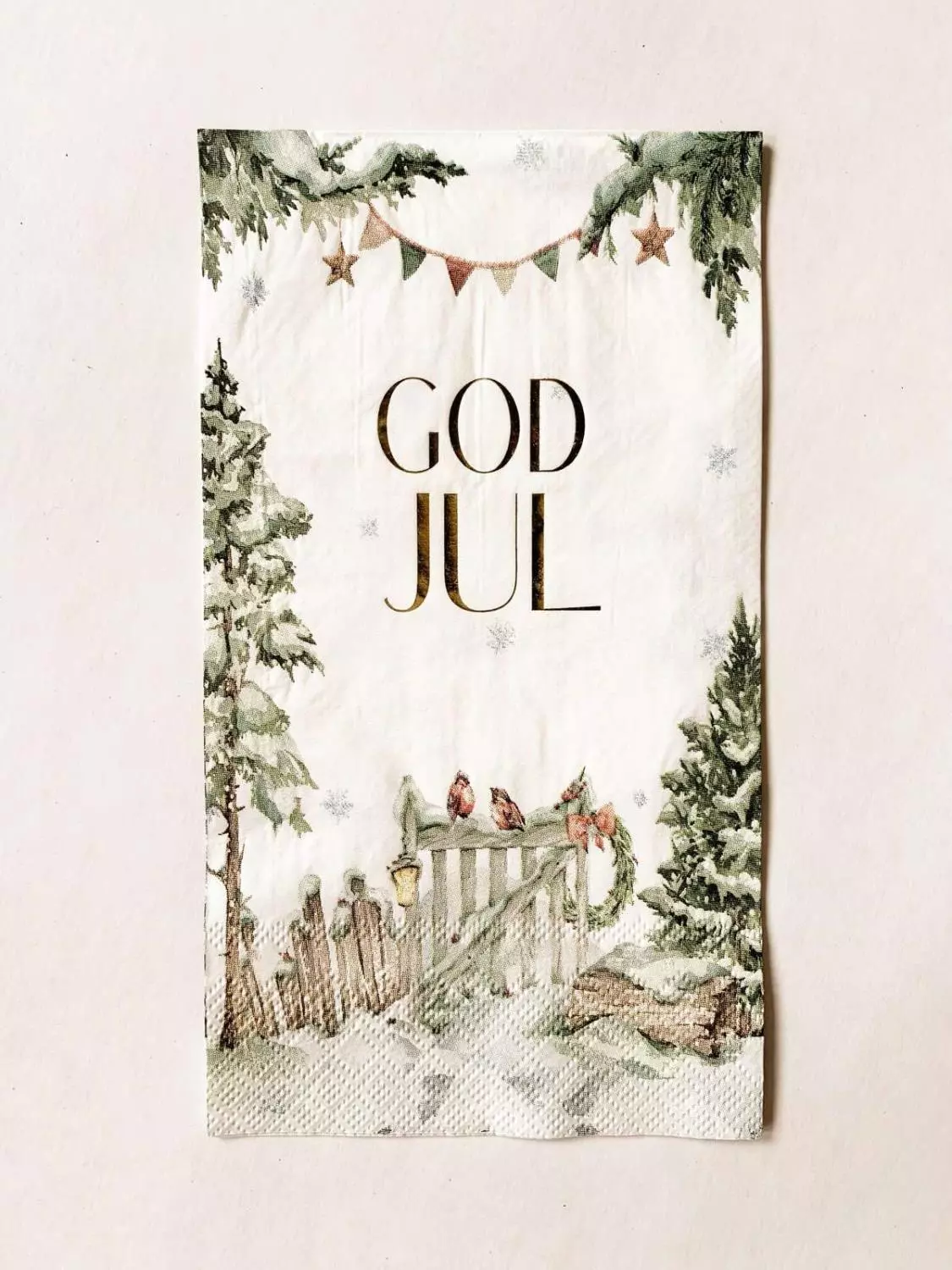 Trend Design Servietter Landskap "God Jul"