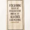 Trend Design Serviett med tekst «karaoke»