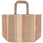 IB Laursen Veske vattert m/striper B: 25 H: 45 L: 40