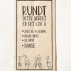 Trend Design Serviett m/tekst «rundt dette bordet»