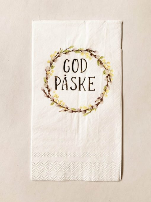 Trend Design Serviett buffet Krans "god påske"