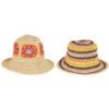 IB Laursen Hatt 2 assorterte mønstre Sommerpapirgarn one size - pris pr stk