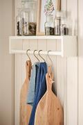 IB Laursen Hylle m/forkant + vendbar til hylle m/tverrstang under