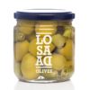 Pitted Gordal Oliven Spicy Style 347ml glass (60/70), Losada