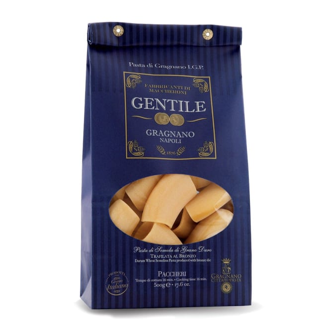 Paccheri 500gr, Gentile