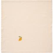 IB Laursen Stoffserviett Summer Vibes m/sitron - Butter Cream