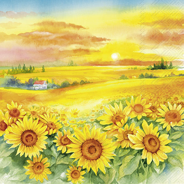 Ihr Lunsj Servietter "Joie De Vivre"