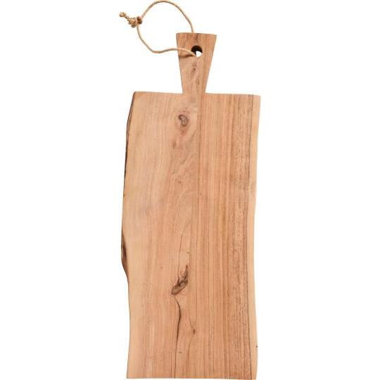 IB Laursen Skjærefjøl m/jutesnor uten kanter, akasietre